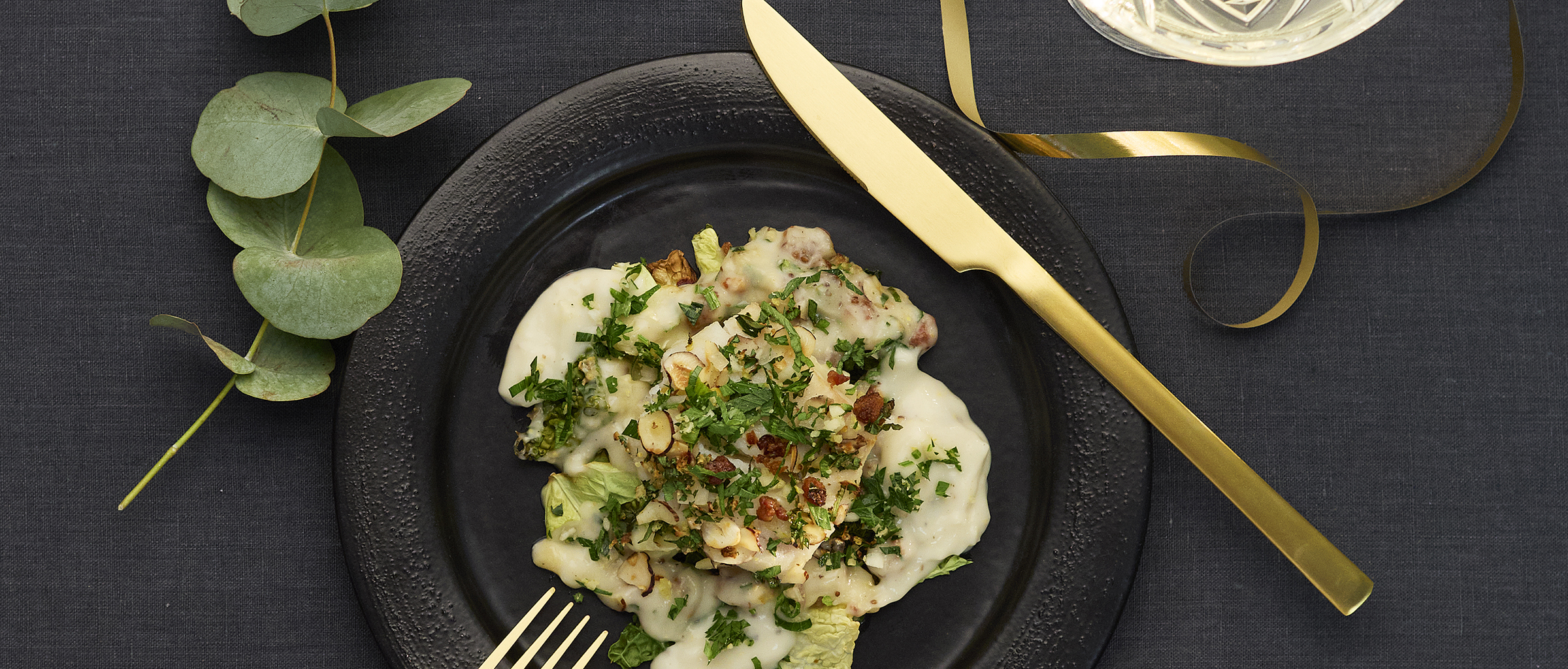 Forret til nytårsmenu fra Homemate