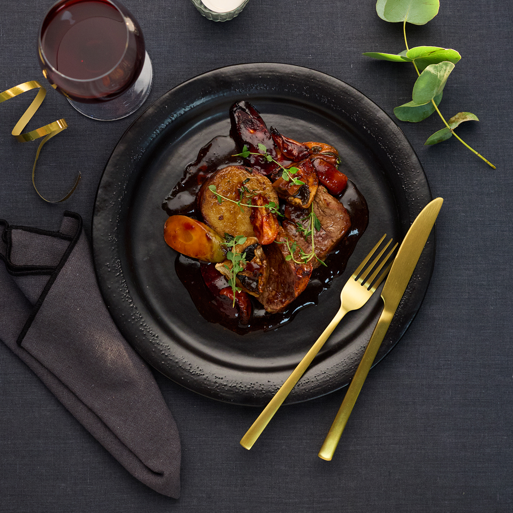 Hovedret gourmetmenu til nytår fra Homemate