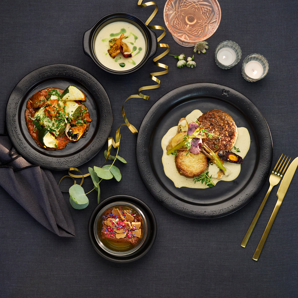 Vegansk menu til nytår alle retter - fra Homemate